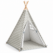 Tipi chevron — sur fond blanc avec ombre douce